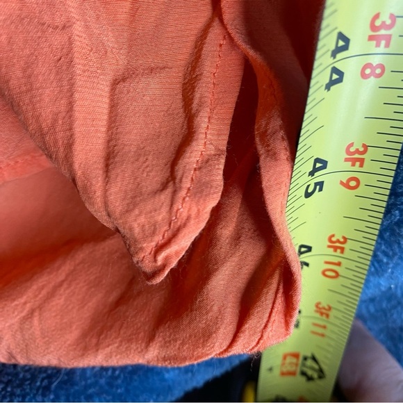 Witchery Dress Long Maxi Sleeveless Sunny Orange Summer Dress Sz S Flowy Resort - Picture 6 of 6